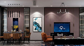 華洲木業(yè)︱贛州代理商85㎡ 復(fù)式展廳空間展示設(shè)計方案