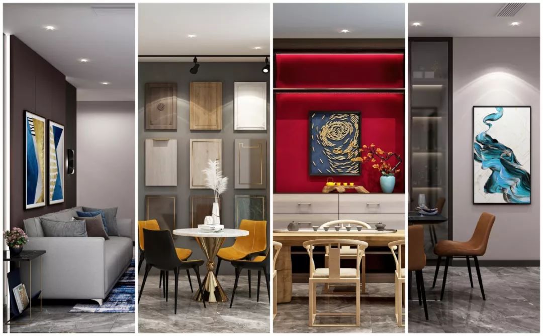 華洲木業(yè)︱贛州代理商85㎡ 復(fù)式展廳空間展示設(shè)計(jì)方案(圖2)