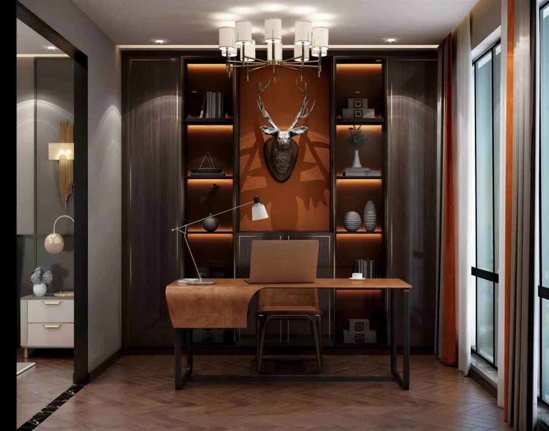 華洲木業(yè)︱贛州代理商85㎡ 復(fù)式展廳空間展示設(shè)計(jì)方案(圖15)