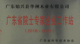 喜訊！華洲木業(yè)獲批建立廣東省院士專家（企業(yè)）工作站