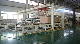 &ldquo;素板美容院&rdquo;，華洲又一條飾面板生產(chǎn)線投產(chǎn)了！