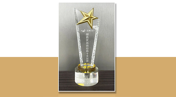 匠心制造 榮耀加冕 華洲木業(yè)獲2023金匠榜&ldquo;綠色優(yōu)質(zhì)供應(yīng)商板十大品牌&rdquo;殊榮