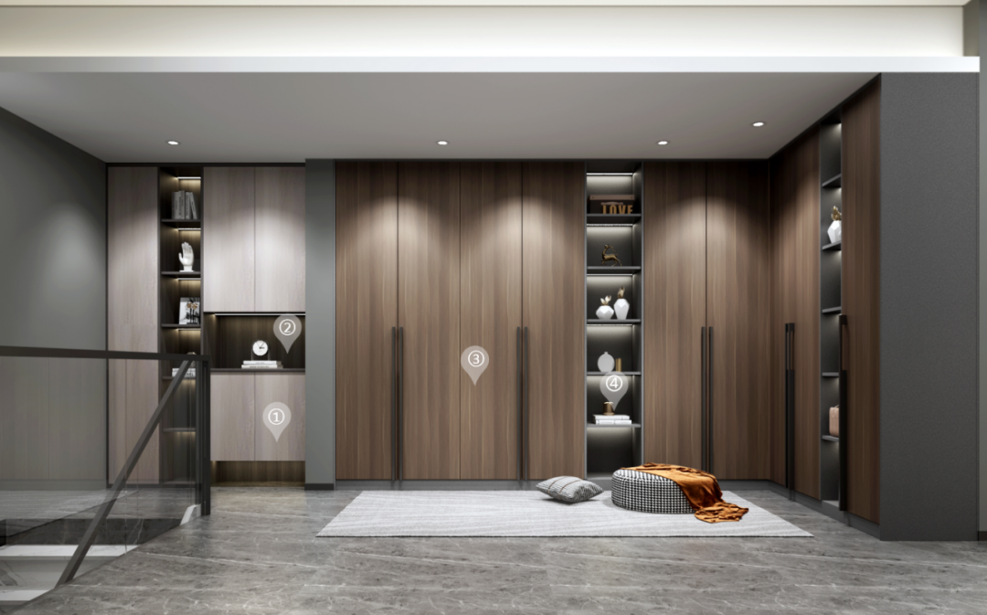 華洲木業(yè)︱廣西梧州戰(zhàn)略合作商 168㎡ 復(fù)式展廳空間設(shè)計(jì)案例(圖8)