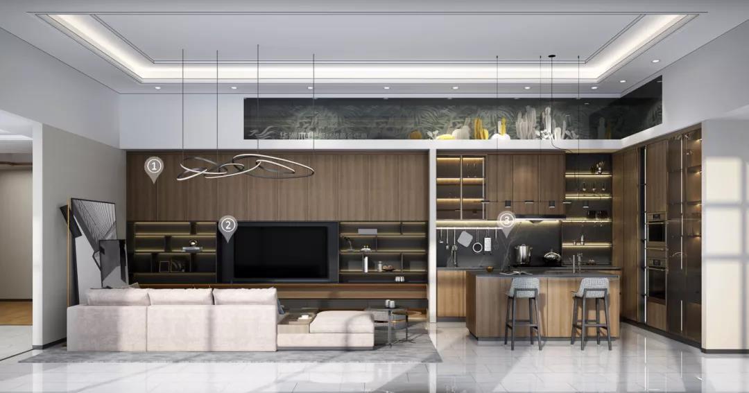 華洲木業(yè)︱廣東陽江戰(zhàn)略合作商 266㎡展廳空間設(shè)計案例(圖2)