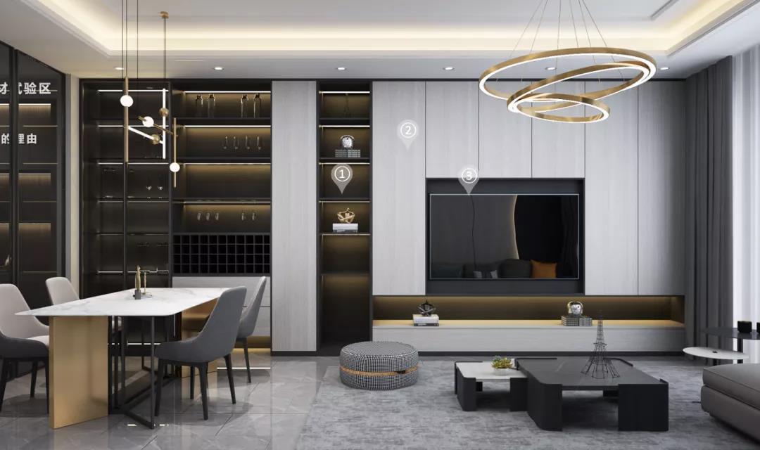 華洲木業(yè)︱廣東陽江戰(zhàn)略合作商 266㎡展廳空間設(shè)計案例(圖8)