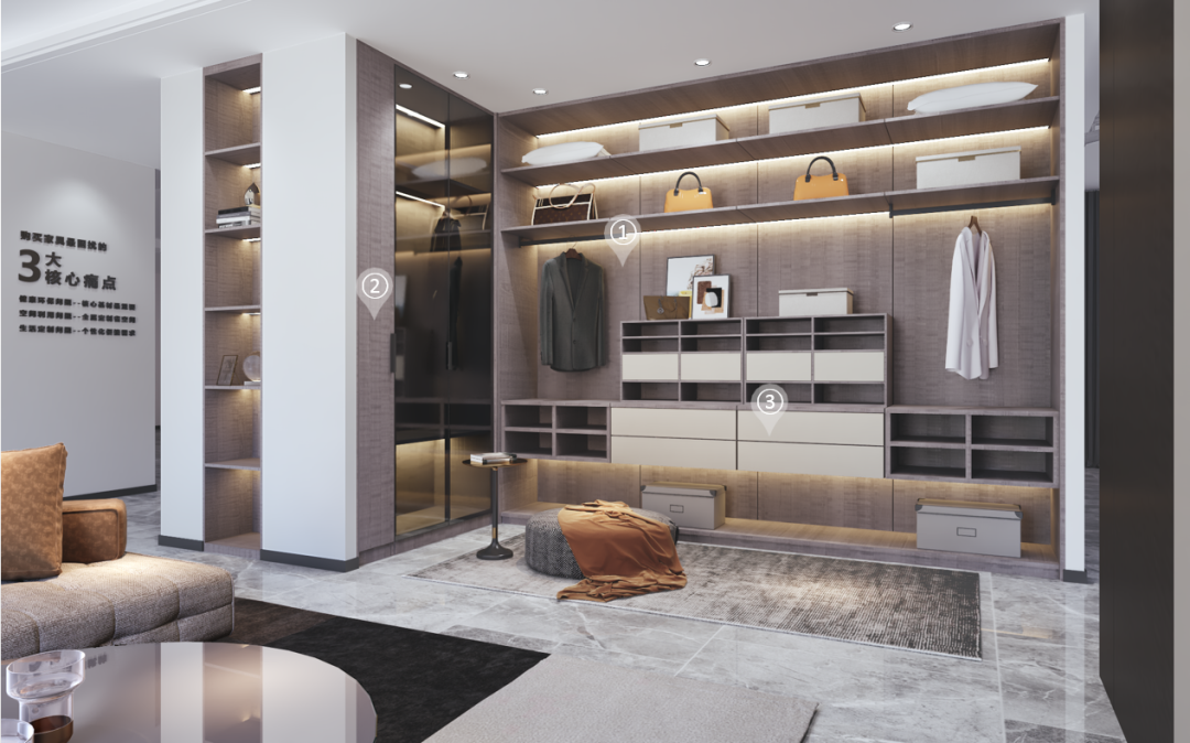 華洲木業(yè)︱江西橫峰戰(zhàn)略合作商 235㎡ 展廳空間設(shè)計案例(圖5)