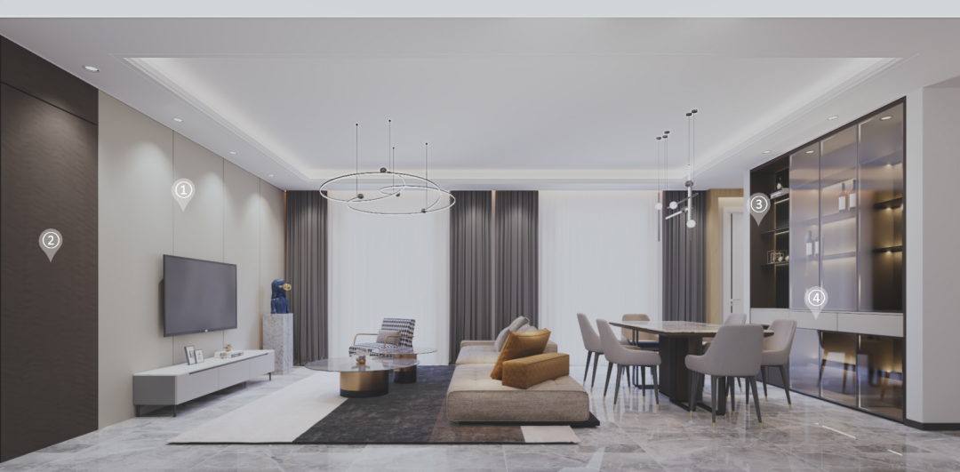 華洲木業(yè)︱江西橫峰戰(zhàn)略合作商 235㎡ 展廳空間設(shè)計案例(圖6)