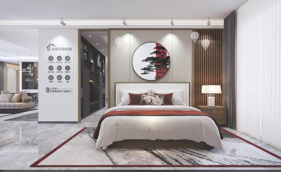 華洲木業(yè)︱江西橫峰戰(zhàn)略合作商 235㎡ 展廳空間設(shè)計案例(圖8)