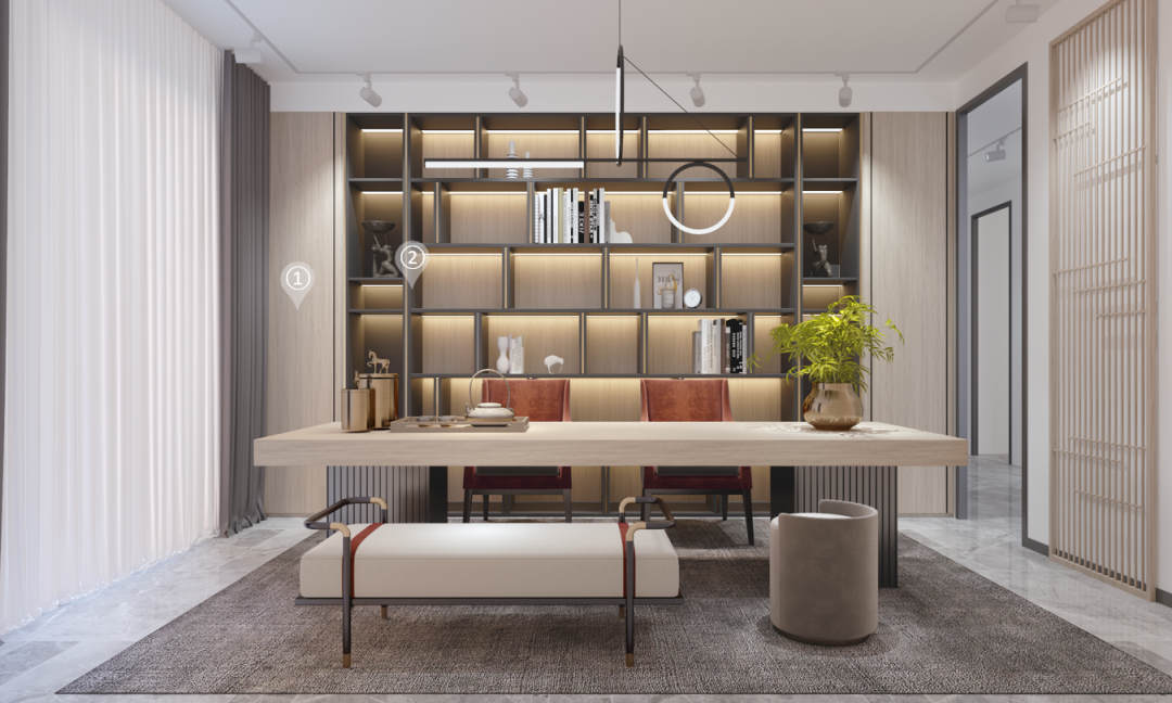 華洲木業(yè)︱江西橫峰戰(zhàn)略合作商 235㎡ 展廳空間設(shè)計案例(圖12)