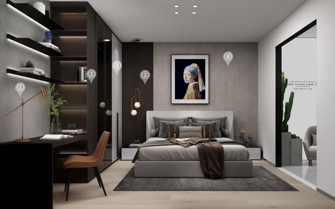 華洲木業(yè)︱廣西戰(zhàn)略合作商 110㎡ 展廳空間設(shè)計案例(圖7)