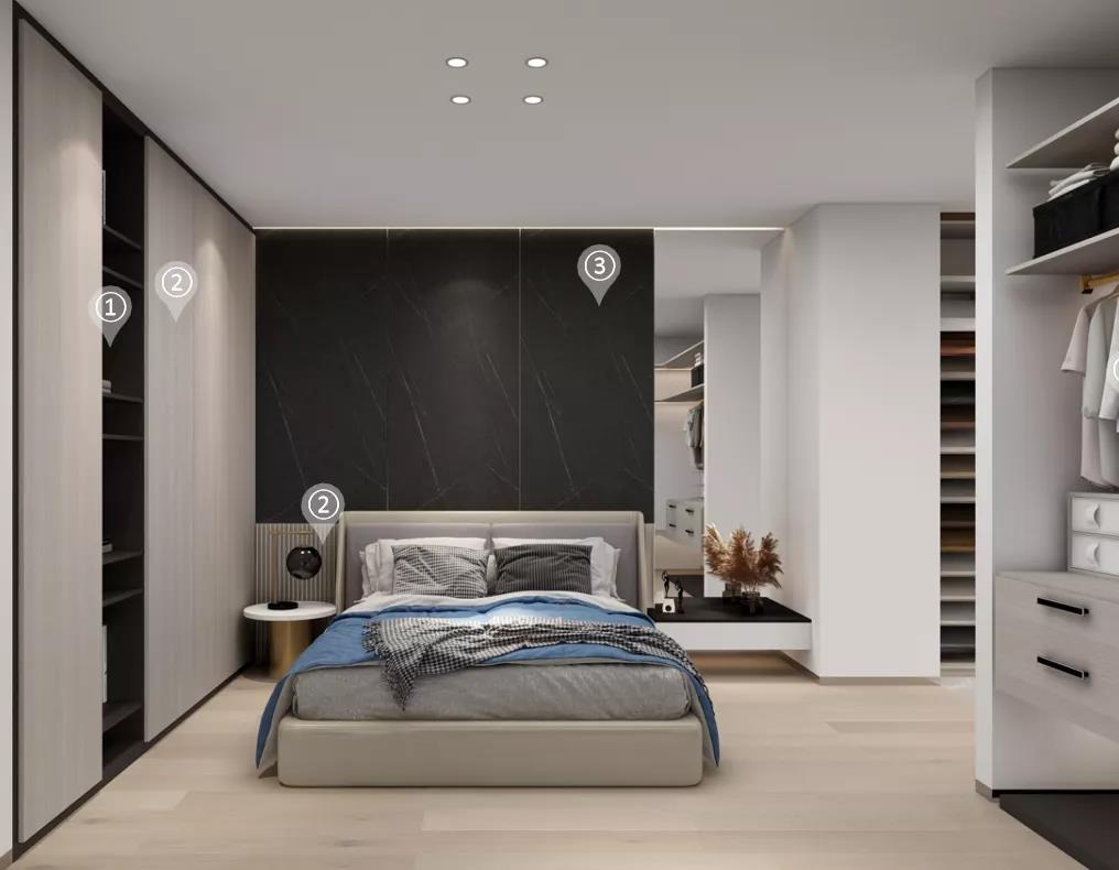 華洲木業(yè)︱廣西戰(zhàn)略合作商 110㎡ 展廳空間設(shè)計案例(圖6)