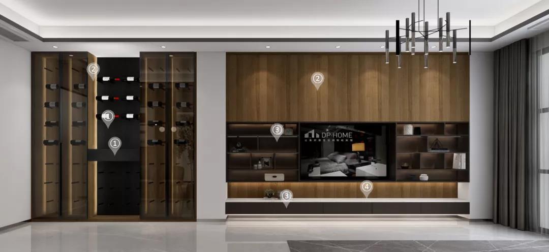 華洲木業(yè)︱廣西戰(zhàn)略合作商 110㎡ 展廳空間設(shè)計案例(圖4)